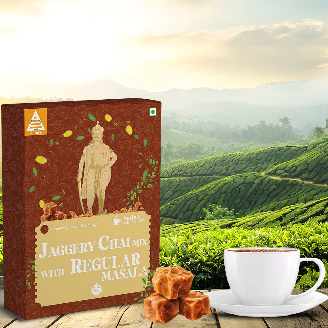JAGGERY CHAI MIX WITH REGULAR MASALA(250gm)