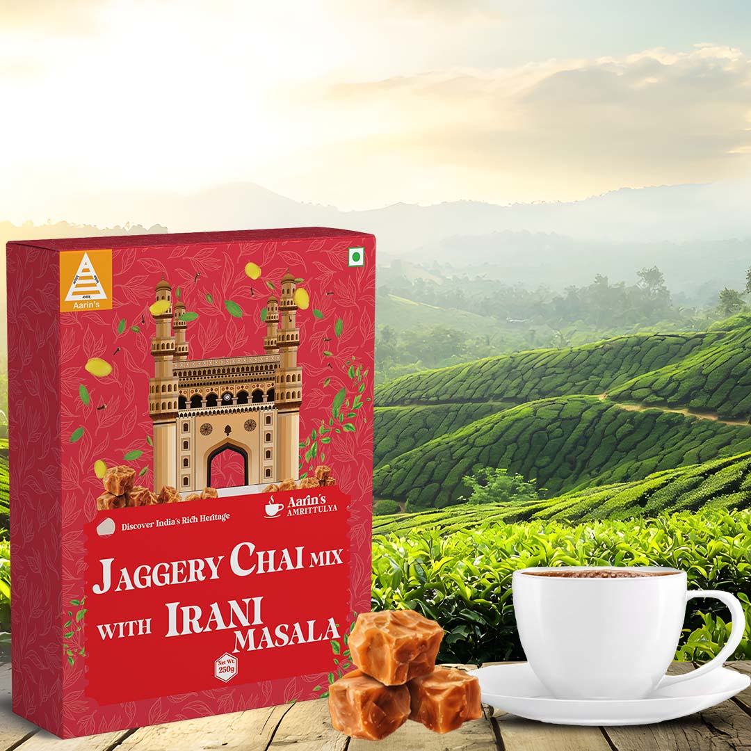 JAGGERY CHAI MIX WITH IRANI MASALA(250gm)