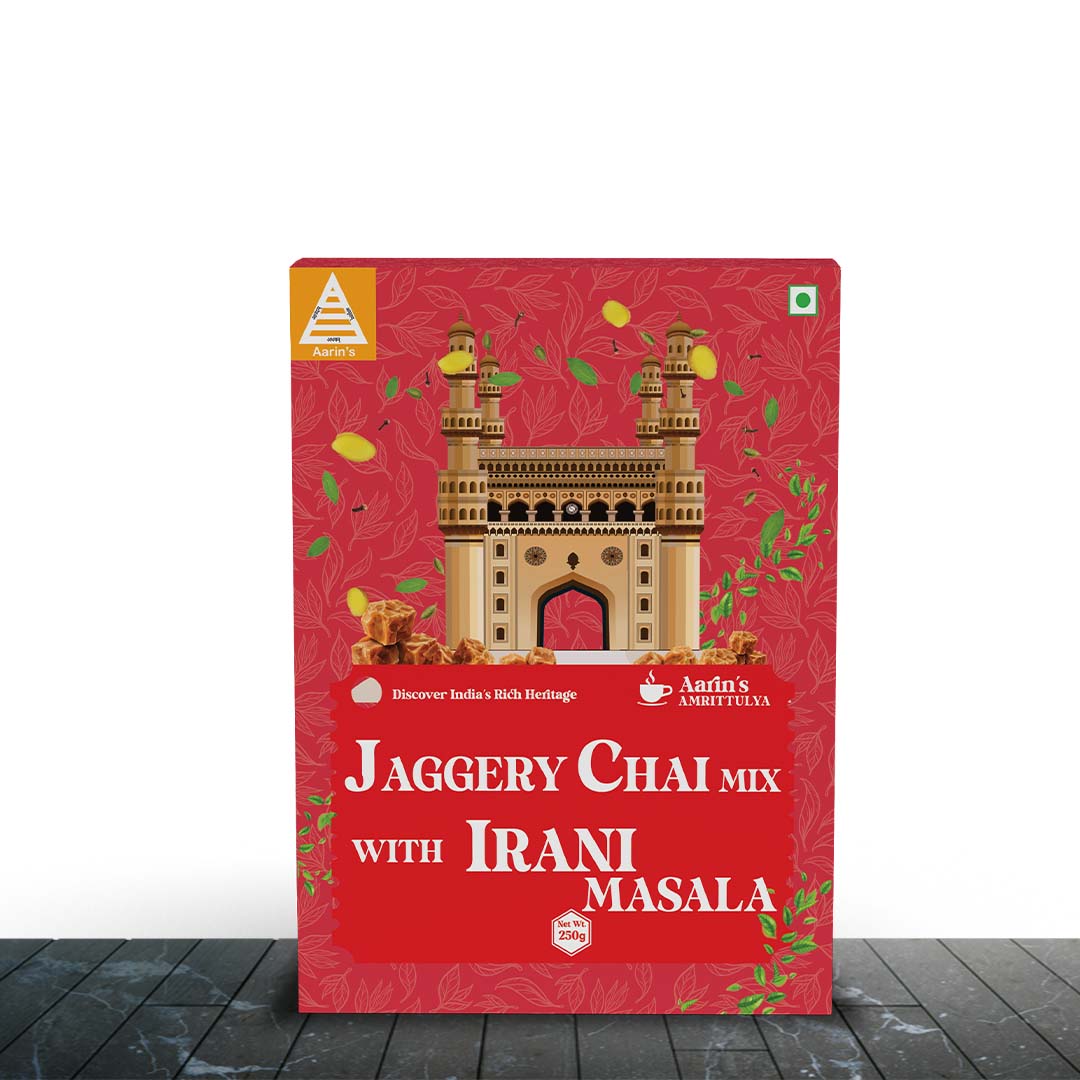 JAGGERY CHAI MIX WITH IRANI MASALA(250gm)