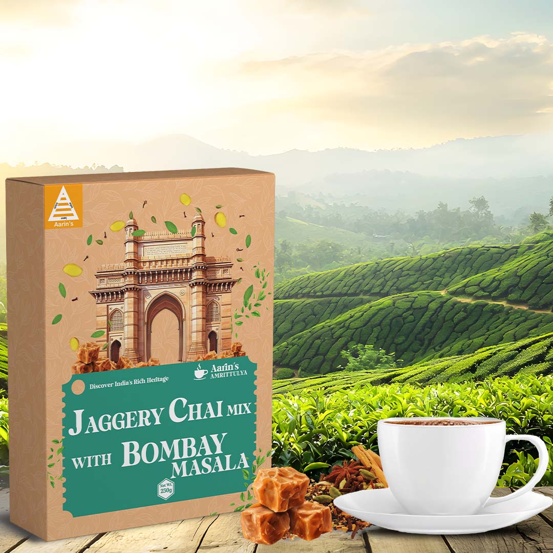 JAGGERY CHAI MIX WITH BOMBAY MASALA(250gm)