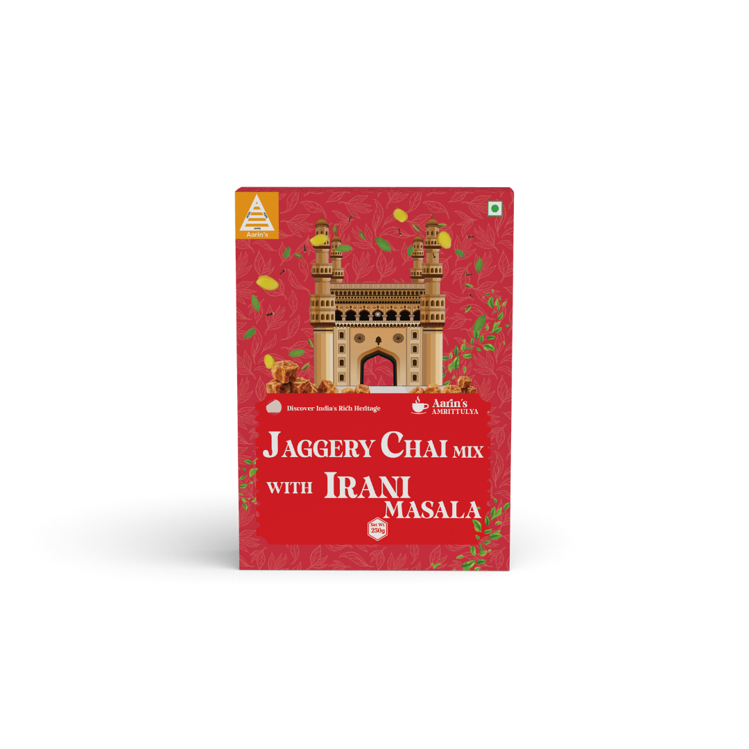 JAGGERY CHAI MIX WITH IRANI MASALA(250gm)